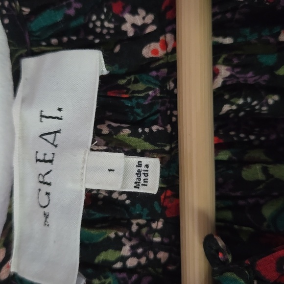 THE GREAT. Storyteller Floral Blouse - Sz 1/S - Picture 2 of 8